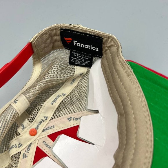 Wisconsin Badgers Trucker Hat Men Red Fanatics NCAA Snap Back Cap New - Picture 5 of 7